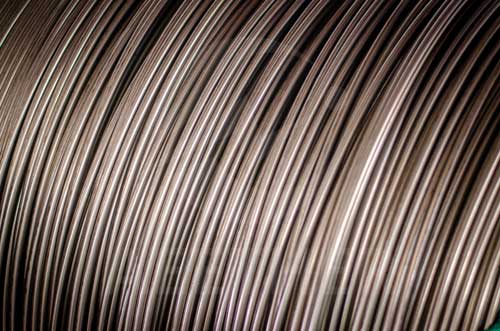 Inconel 718 coil tube surface