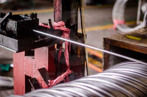 Inconel 718 coil tube cold drawing