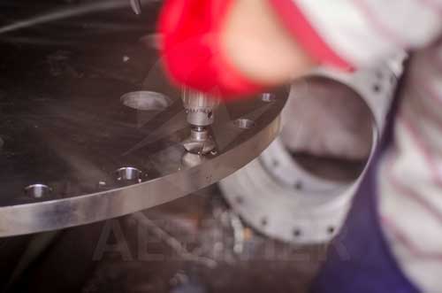 Inconel 693 flange processing